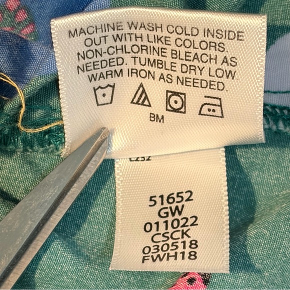 Hanna Andersson Green Floral Kids Dress - Picture 5 of 5